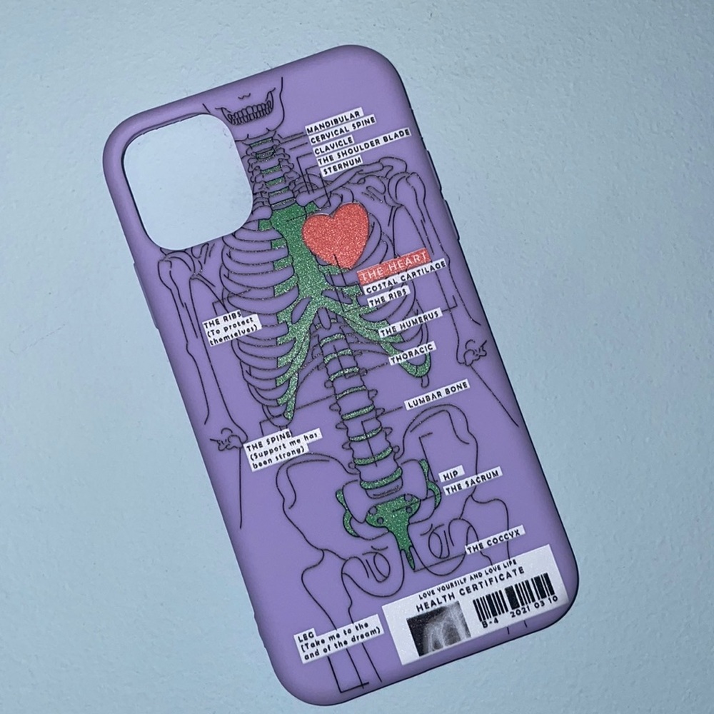 Iphone 11 Skeleton Phone Case